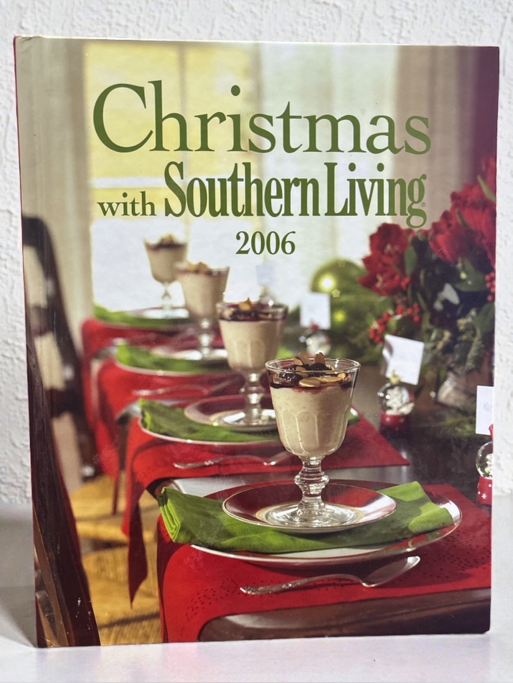 Southern Living Holiday Table Decor in Red & Green